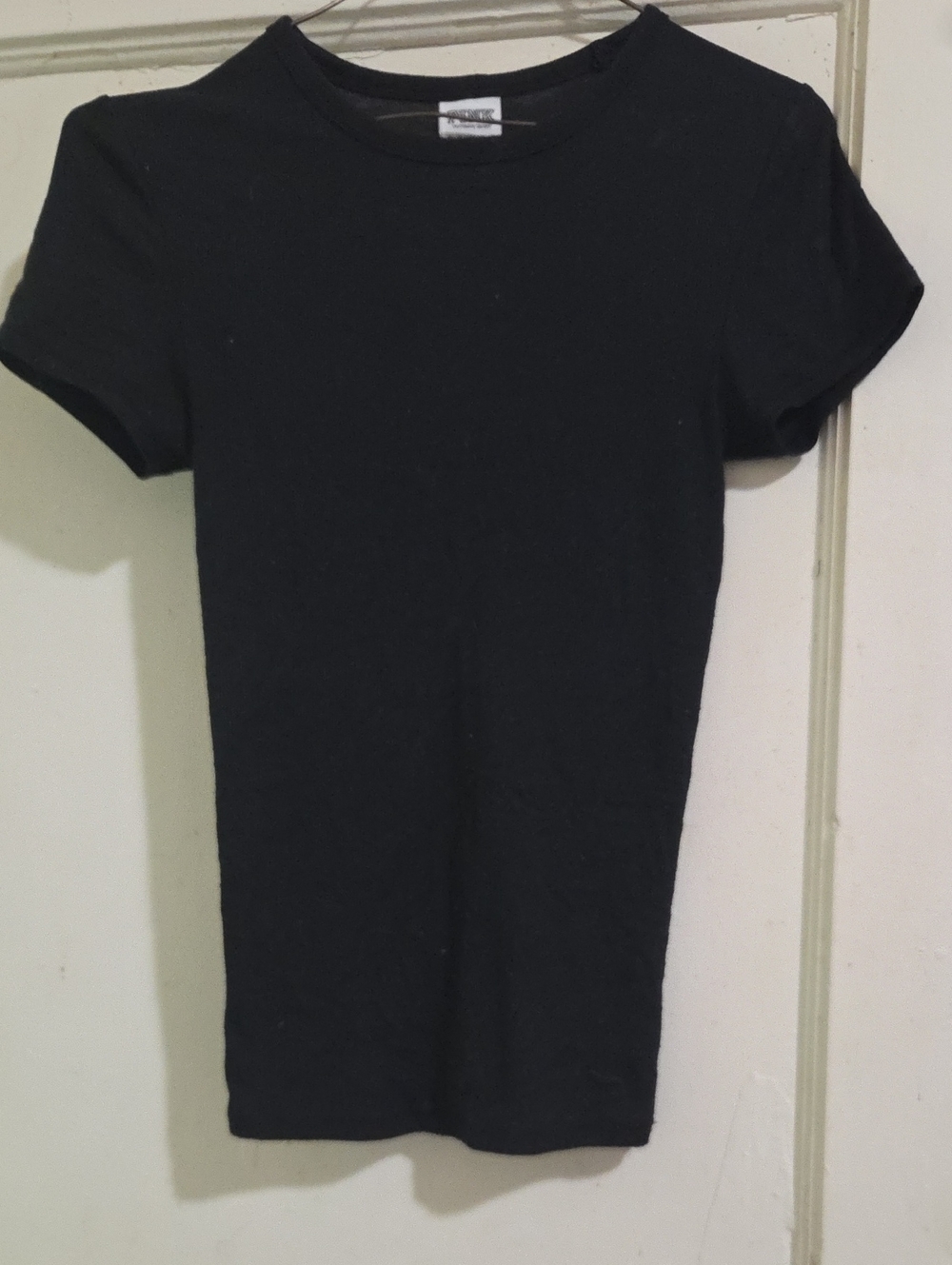 PINK Victoria's Secret Black Sleep Tee